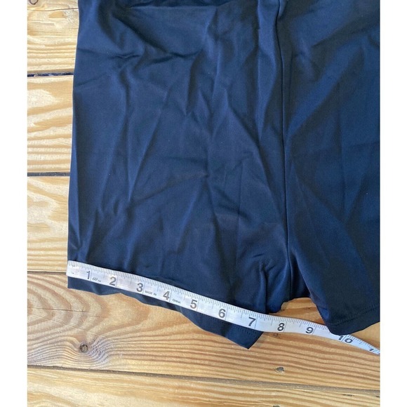 NEW Kim Gravel Smocked Bandeau & Shorts Swimsuit Set 8 Women’s Blue Black - Picture 8 of 11